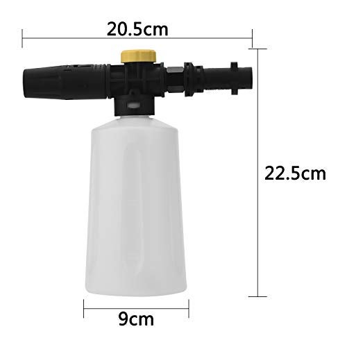 FUNTECK Foam Cannon for Karcher K Series, Adjustable Snow Cannon Foam Lance kit, Compatible with Karcher’s K2/K3/K4/K5/K6/K7 Pressure Washer - Image 5