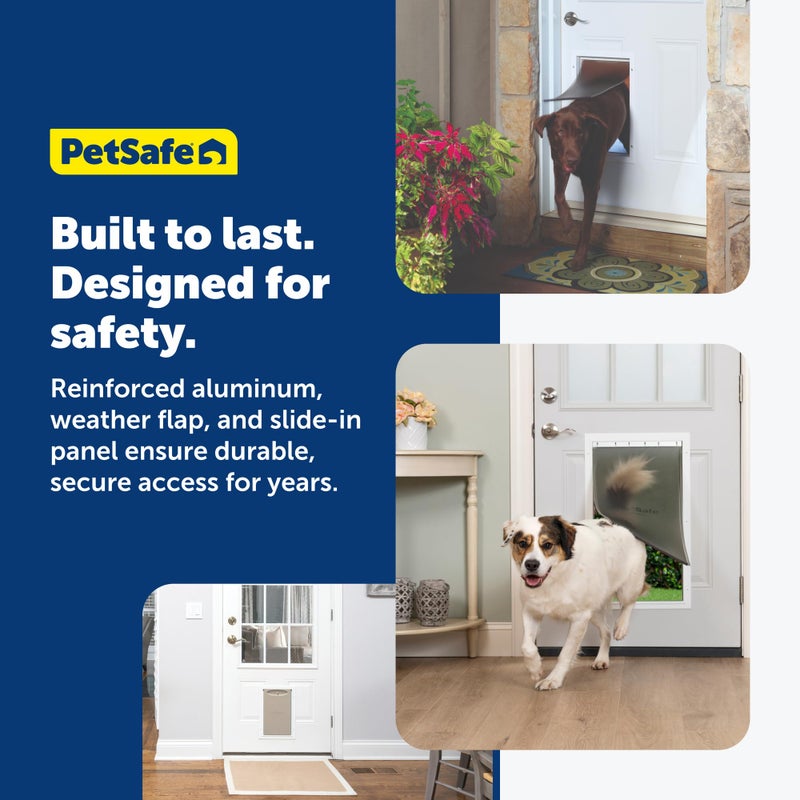 PetSafe Freedom Aluminum Dog and Cat Door - Durable Frame - Small, Medium, Large, X-Large - Image 5