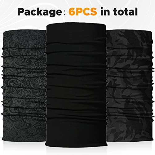 JOEYOUNG Headwear, Bandana, Neck Gaiter Head Wrap Headband Balaclava Magic Scarf - Image 4
