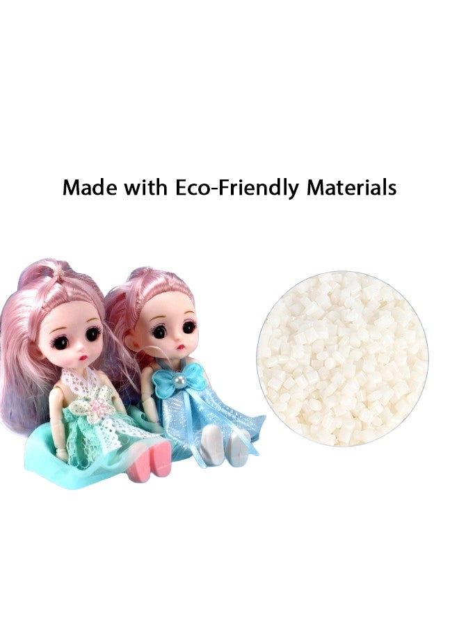 شبيلي مجموعة مكياج بطابع أميرة الثلج للأطفال – تسريحة ٣ في ١ بحقيبة بعجلات مع مجوهرات ومجفف شعر ومرآة وفرش وإكسسوارات ٣١ قطعة – هدية للبنات من عمر ٣ إلى ٨ سنوات - Image 4