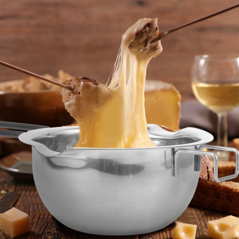 🍳 قدر صغير إذابة الزبدة من الفولاذ المقاوم للصدأ مثالي للجبن والشوكولاتة - Image 3