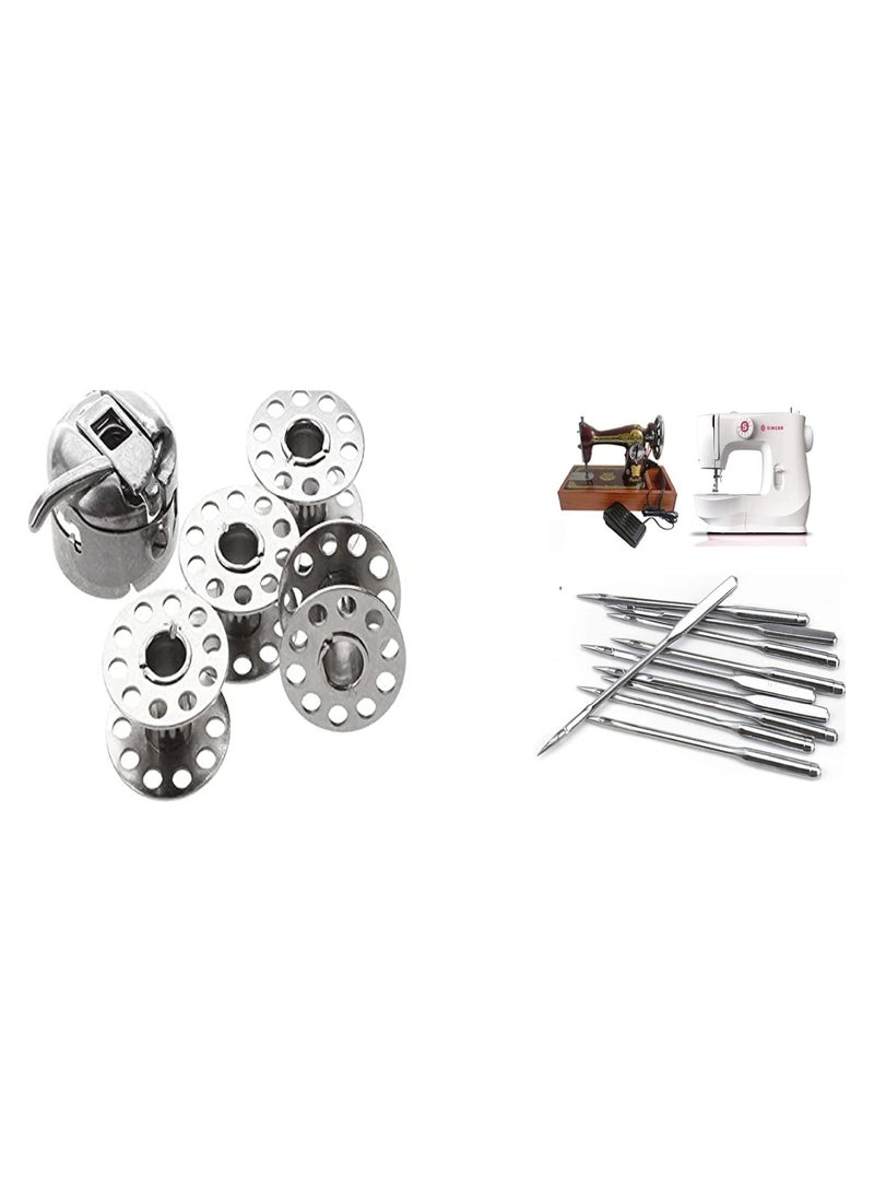 Generic A set of home sewing machine shuttle and home machine needles  - Image 1