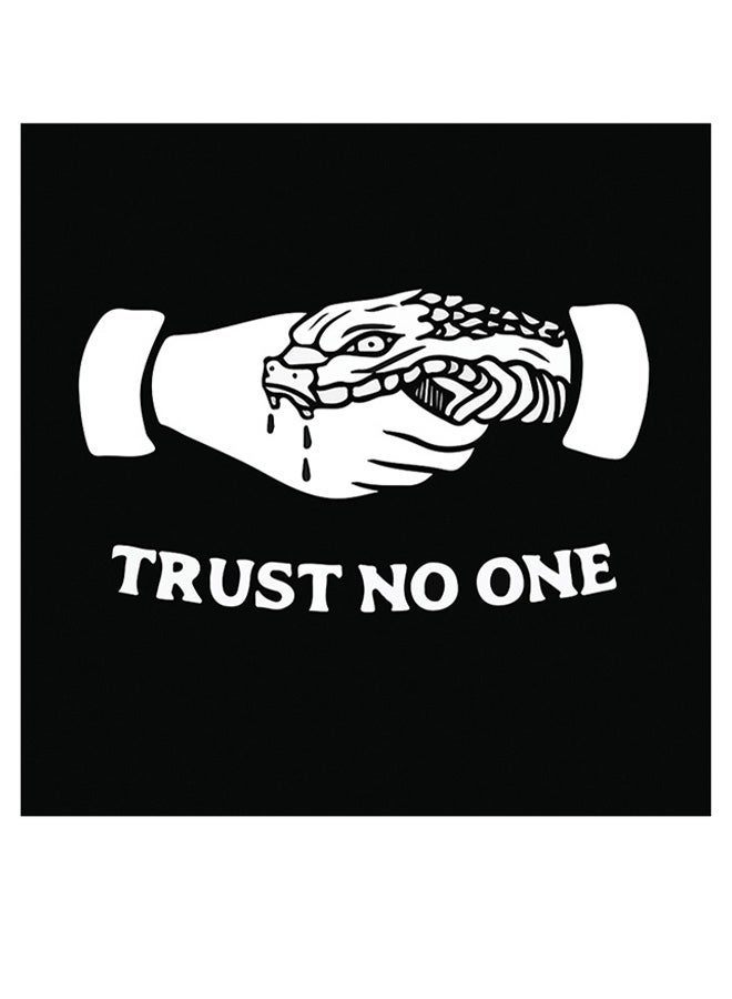 RYN The Light Themed Wall Art Black/White 30x30cm - Image 2