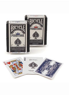 Prestige Plastic Playing Cards (Pack Of 2)