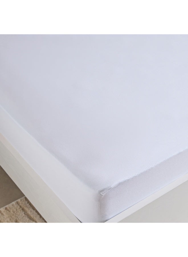 Home Box Essential Cotton King Fitted Sheet 180 X 200 X 36 Cm - Image 1