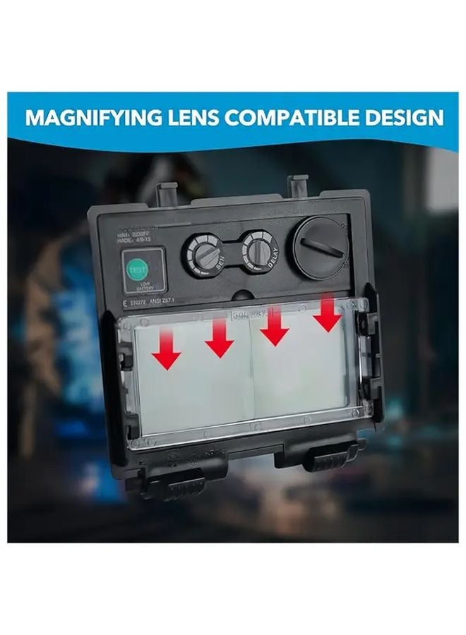 Welding Magnifying Glass Lens 1 5X Magnification PC Lens Replacement For Welding Helmet - Image 3