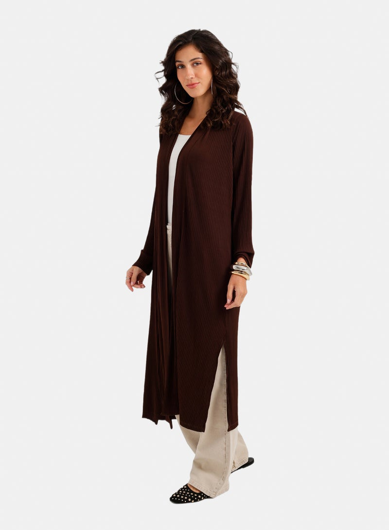 Carina Ribbed Midi Cardigan - Image 3