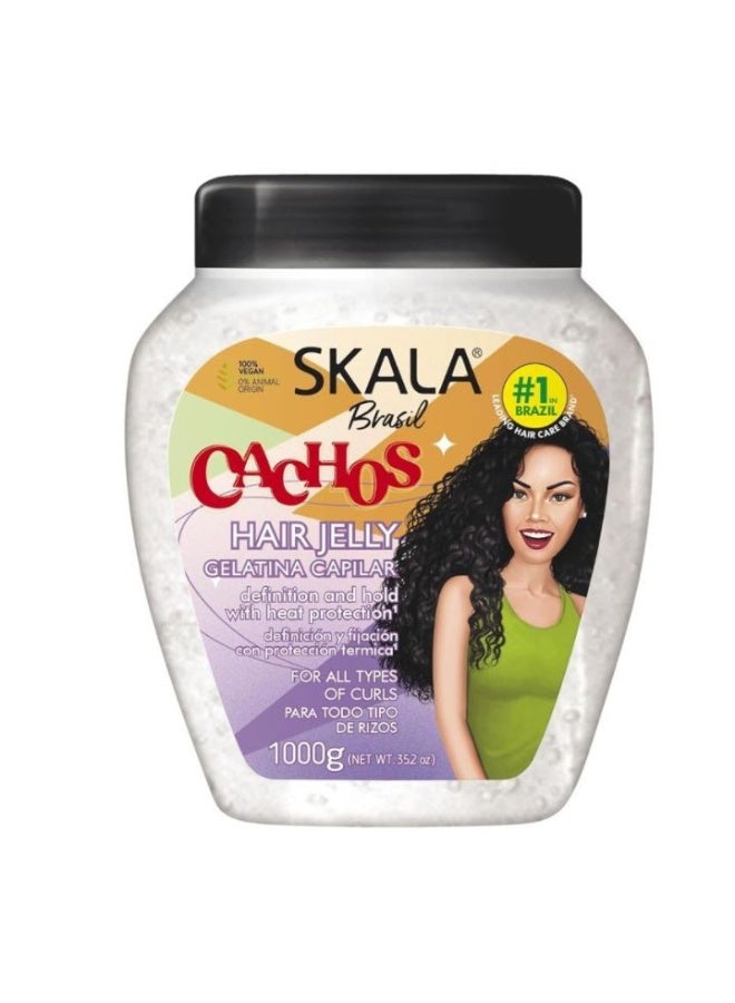 سكالا كريم الشعر سكالا كاتشوس الجيلاتين المضاد للتجعد 1000 جرام