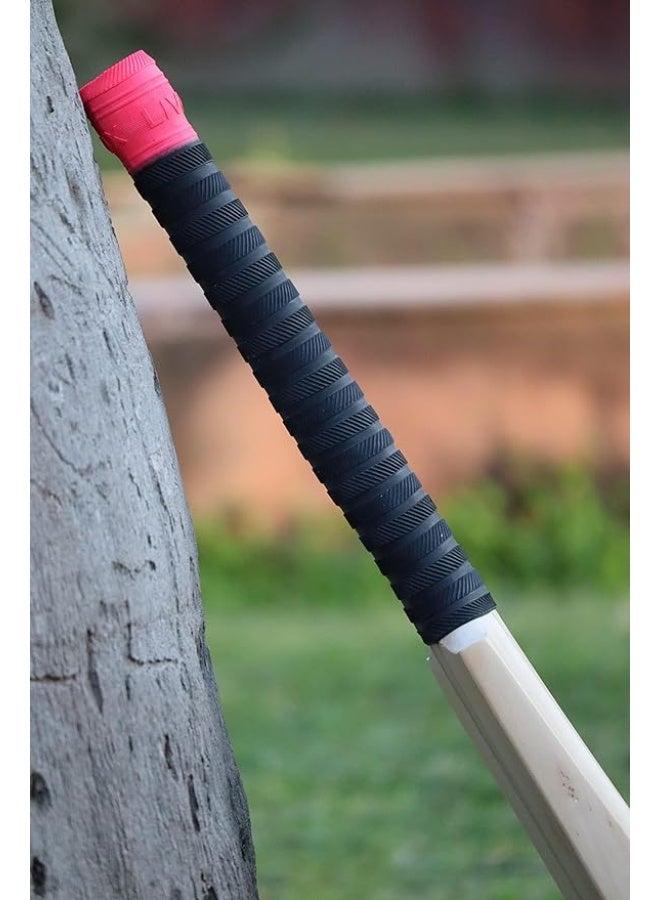 LIVOX® Premium Cricket Bat Handle Rubber 5 Grips for Enhanced Performance With Better Shock Absorption And 1 Wooden Gripper Cone (pack of 6) - Image 4