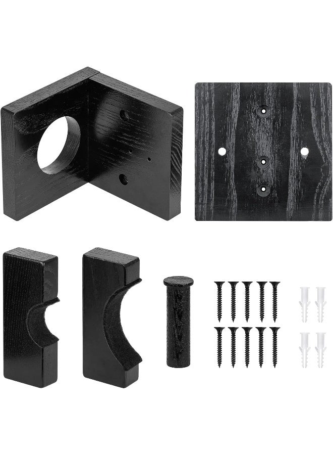 AK KYC Baseball Bat Wall Mount Softball Bat Holder Stand for Horizontal & Vertical Display  - Image 4