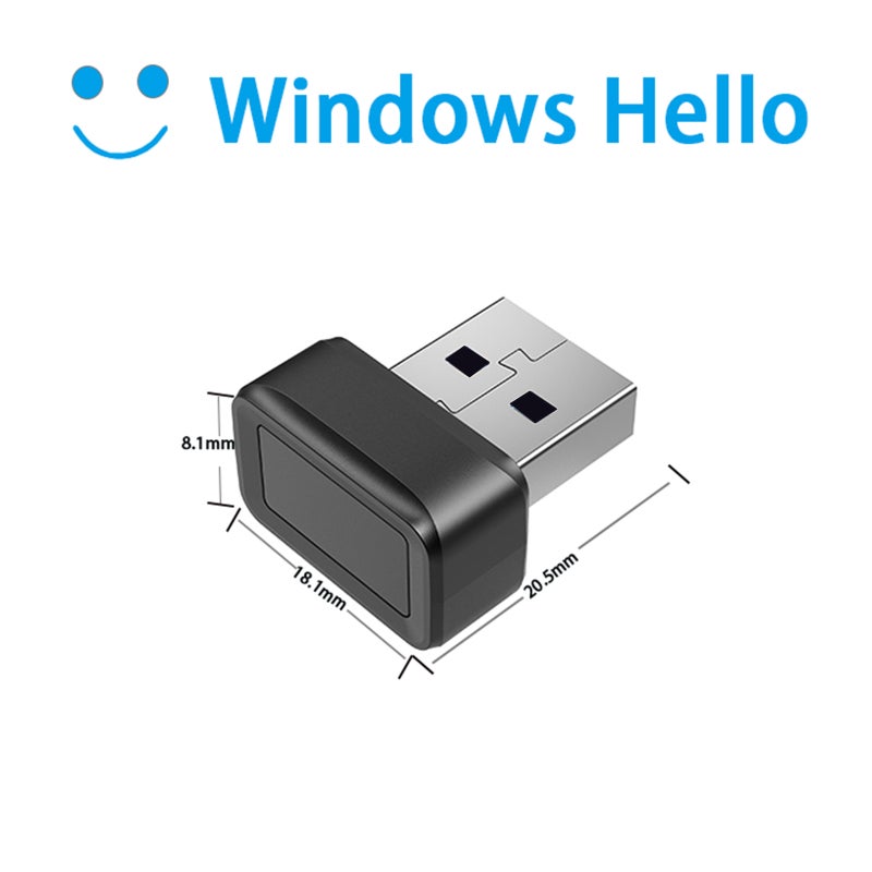 Computer Fingerprint Login Device/Windowshellofingerprintdonglewin10/11 Fingerprint Unlock - Image 1