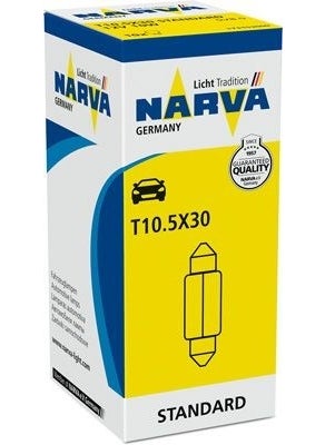 Narva Bulb 12V 10W Sofit Japanese Type T10.5×30 10 Pieces 