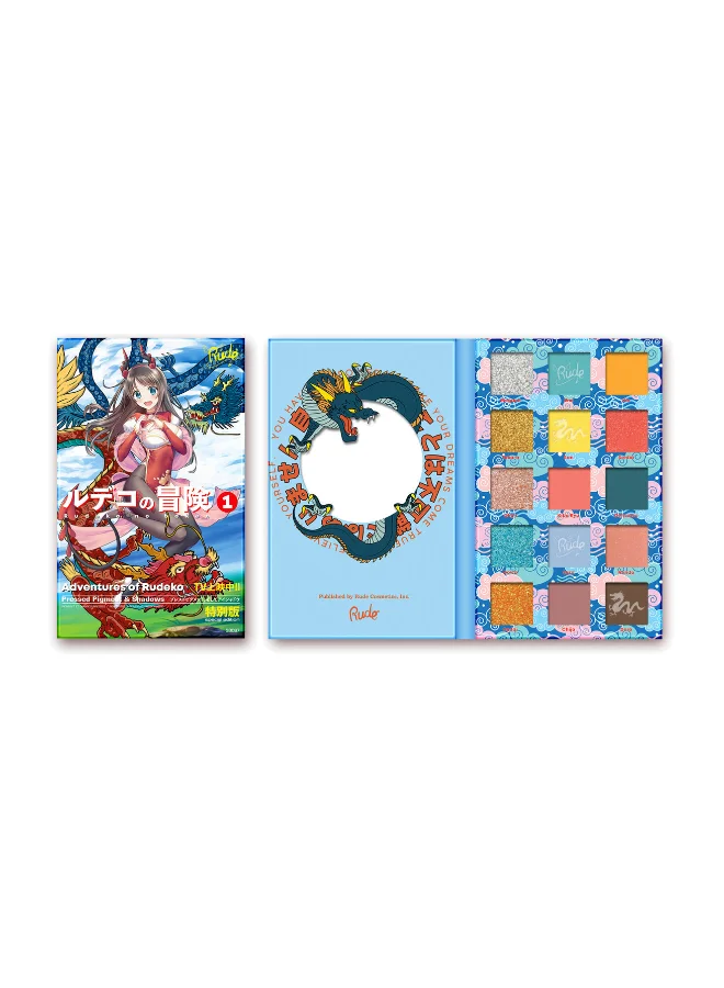 Rude Chibi Manga Collection 15 Color Palette - Rudeko’S Adventure Stories