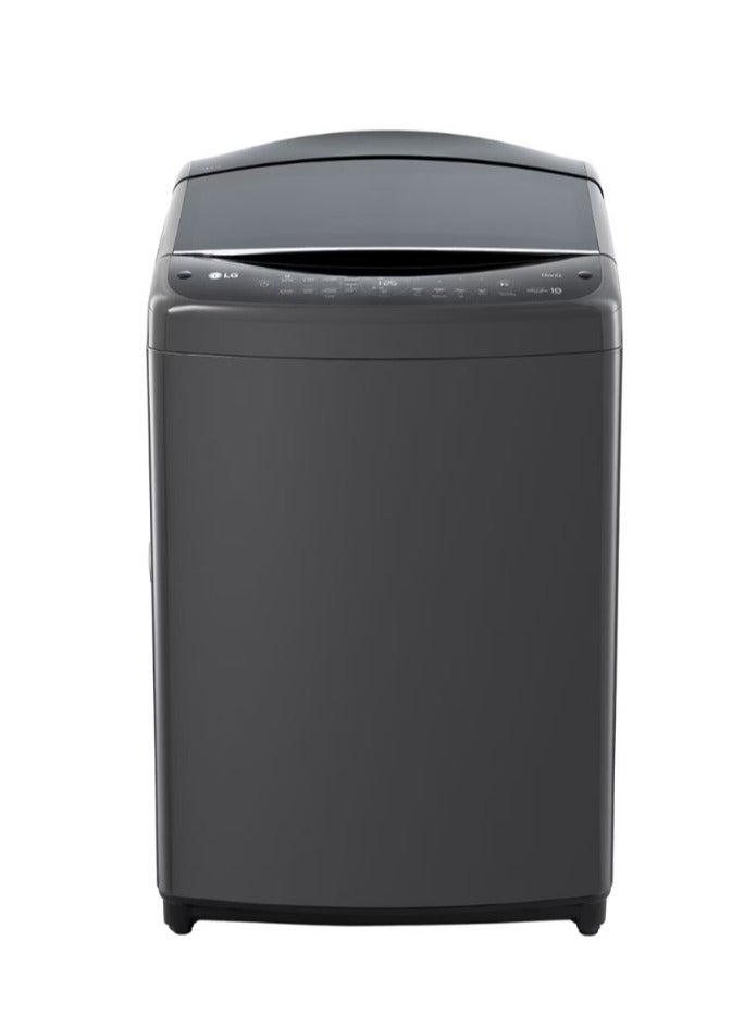 LG Washing Machine 19 Kg Top Loading Inverter Direct Drive Smart Diagnosis T19H3SMHT2 Black - Image 1