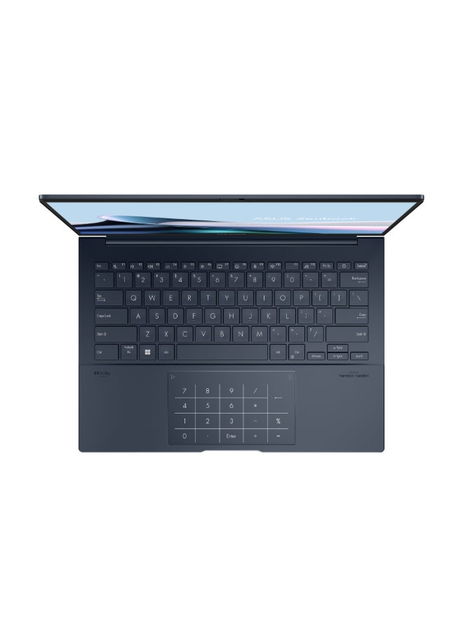 ASUS ZenBook Laptop With 14 Inch OLED 3K (2880x1800) Touch Display, Intel Core Ultra 9 285H Processor/32GB RAM DDR5/1TB SSD/Intel Arc Graphics/Windows 11 Home/ English/Arabic Ponder Blue - Image 3