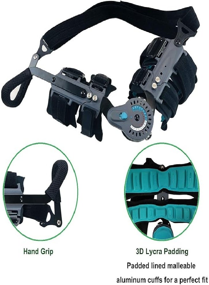 Adjustable Postoperative Elbow Brace with Handle for Adults and Children, ROM Elbow Brace with Sling Stabilizer Splint, Postoperative Arm Injury Recovery Support - Image 4