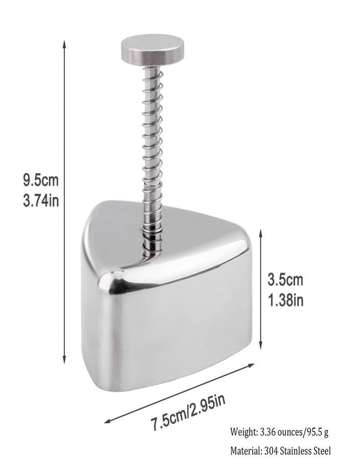 انجل ريلي قالب أونيغيري، قالب سوشي مثلث، مكبس كرات الأرز، طقم سوشي، طقم صنع سوشي منزلي للمبتدئين، قالب كرات الأرز لوجبات البينتو، وجبات معلبة - Image 2