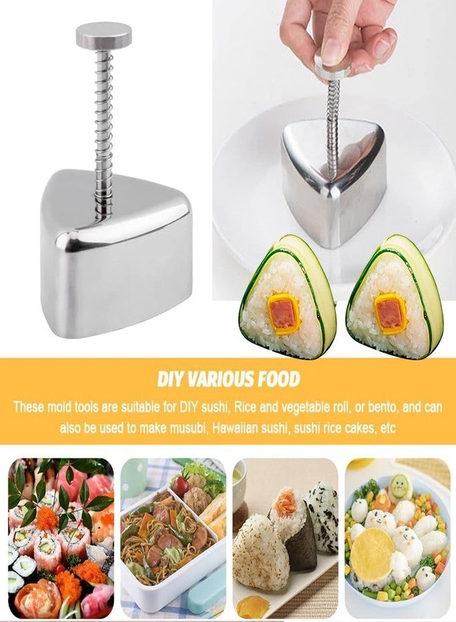 انجل ريلي قالب أونيغيري، قالب سوشي مثلث، مكبس كرات الأرز، طقم سوشي، طقم صنع سوشي منزلي للمبتدئين، قالب كرات الأرز لوجبات البينتو، وجبات معلبة - Image 5