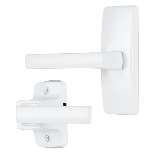 Wright Products Contemporary Lever Latch with No Lock Out Feature, Surface Mount Storm Door Handle for Metal and Wood Doors, Easy Installation, Durable Replacement Latch, White - Image 1