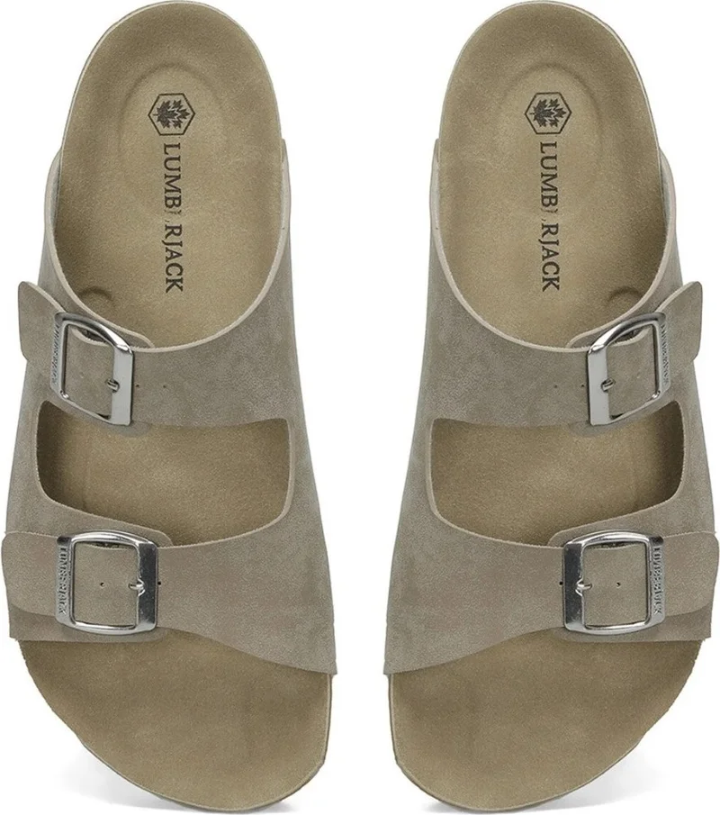 LUMBERJACK Mendy 4fx Beige 2024 New Season Comfort Anatomical Daily Sports Slippers