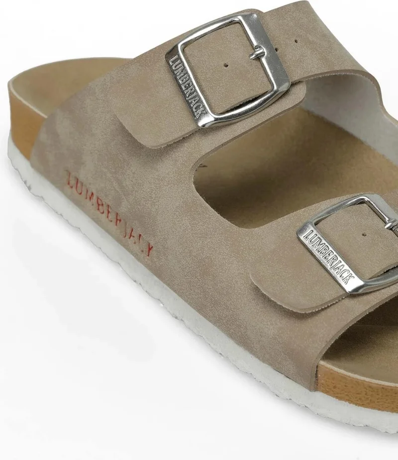 LUMBERJACK Mendy 4fx Beige 2024 New Season Comfort Anatomical Daily Sports Slippers