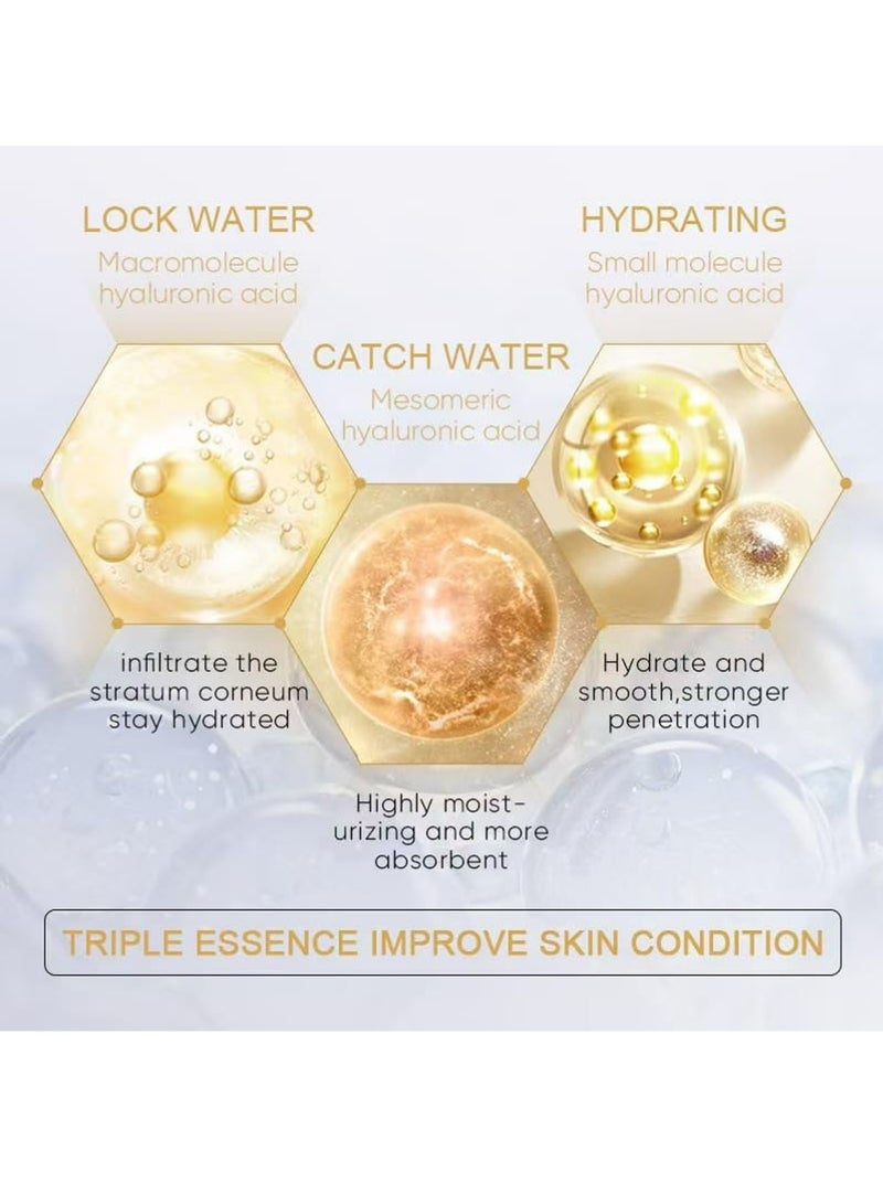 SADOER Vitamin C 23% Face Serum – Brightening, Firming, Hydrating, Dark Spot Correction & Anti-Aging Stem Cell Serum | With Hyaluronic Acid, Niacinamide & Glycolic Acid - Image 2