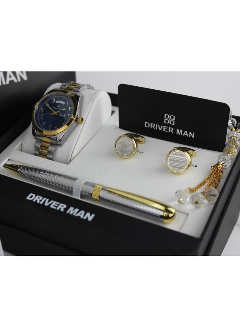 MAN A luxurious four-piece men's watch set