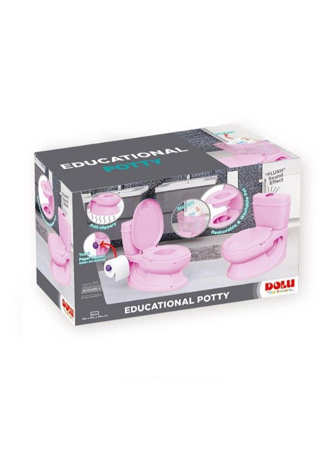 Dolu EDUCATIONAL POTTY PINK 