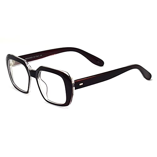 Peter Jones Nerdy Computer Glasses for Men Women with Zero Power Anti Glare Lenses (SIZE MEDIUM) AG247 - Image 4