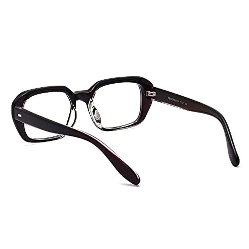 Peter Jones Nerdy Computer Glasses for Men Women with Zero Power Anti Glare Lenses (SIZE MEDIUM) AG247 - Image 3