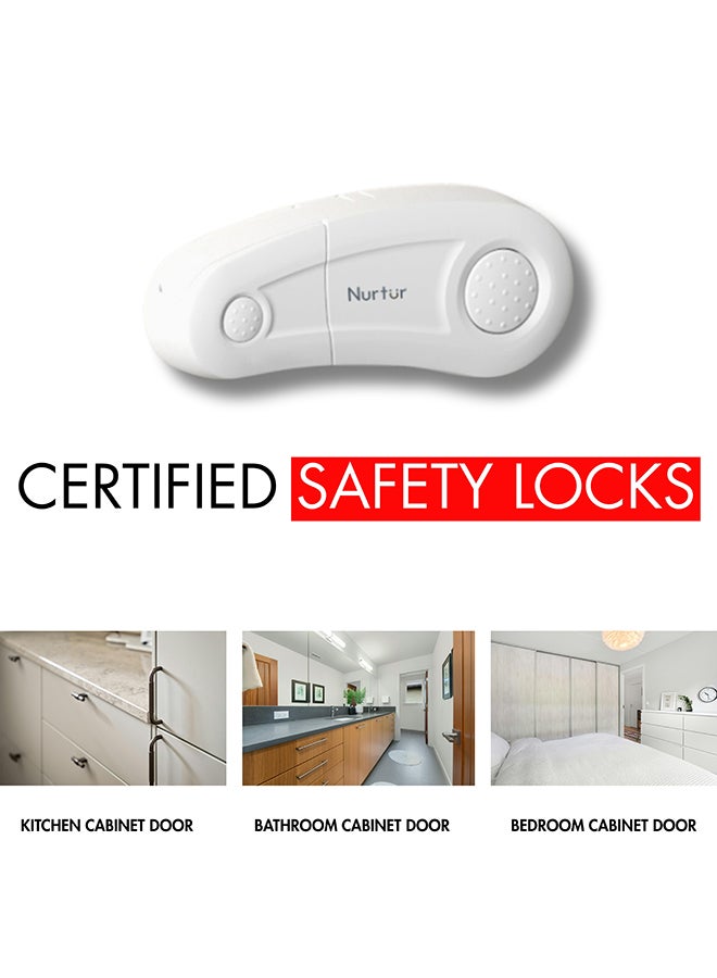 Nurtur نورتور سيفتي - قفل درج - عبوة من 2 - Image 3
