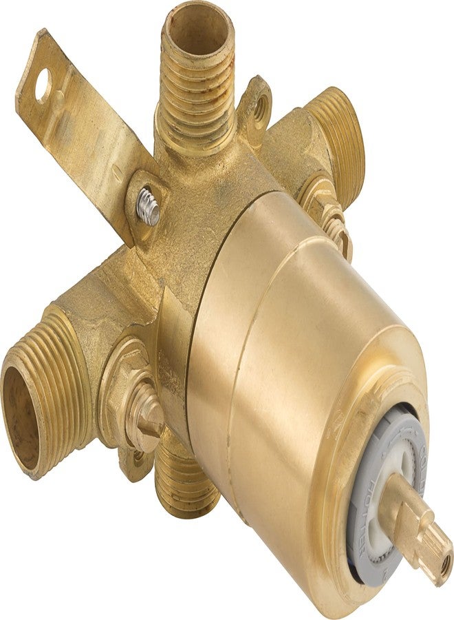 PROFLO PF4001 4001 Series Pressure Balanced Tub and Shower Faucet Valve with Stops 1/2" MIP and SWT - N/A - Image 2