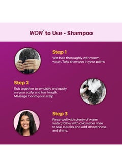 WOW Skin Science Onion Oil Shampoo & Conditioner Kit With Red Onion Seed Oil Extract, Black Seed Oil & Provitamin B5 (Shampoo + Conditioner), 600 Ml  - Image 4