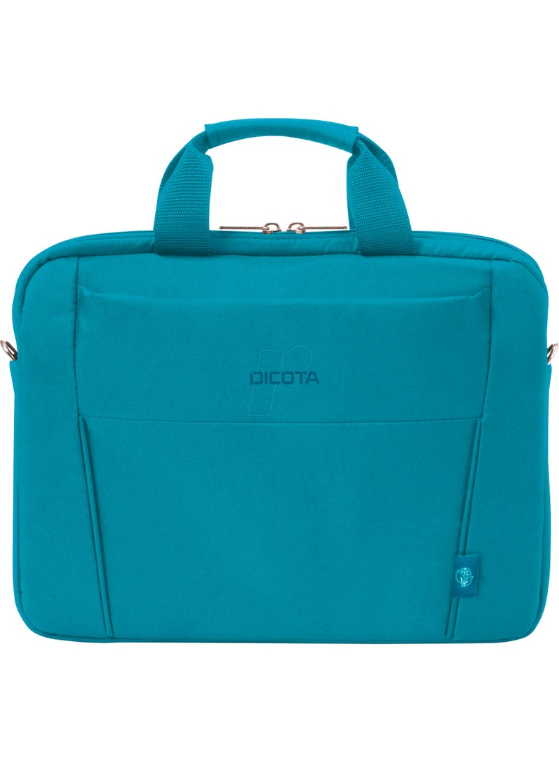 DICOTA حقيبة لابتوب رفيعة إيكو BASE 13-14.1" زرقاء - Image 1