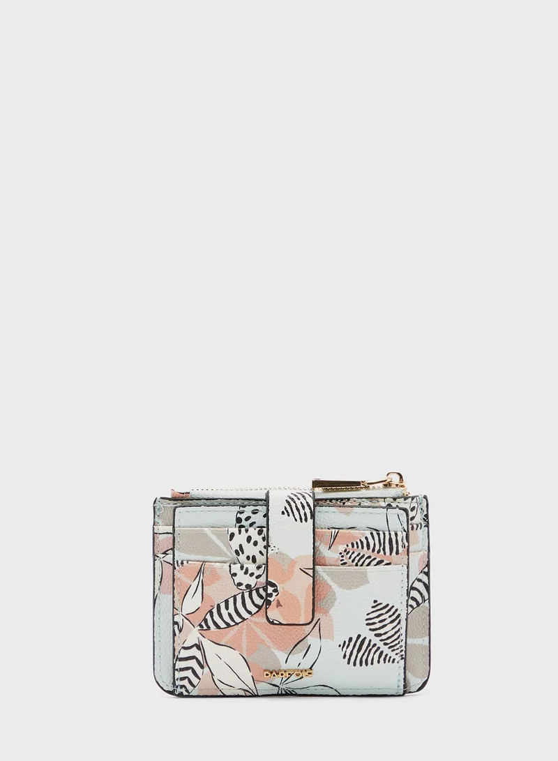 PARFOIS Floral Print Card Holder