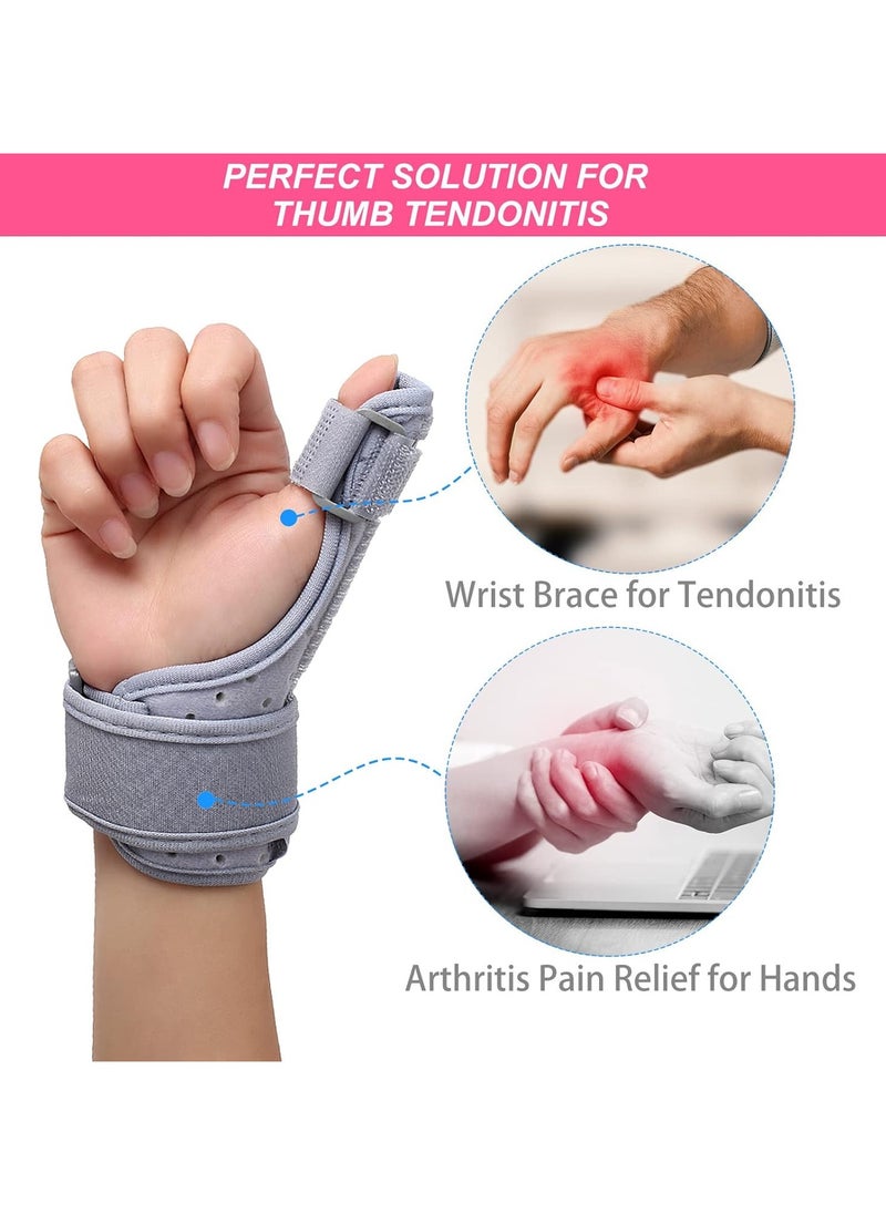 Generic Thumb Splint with Wrist Support Brace,Fits Left and Right Hands  - Image 2
