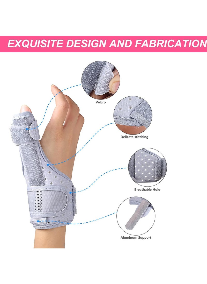 Generic Thumb Splint with Wrist Support Brace,Fits Left and Right Hands  - Image 3