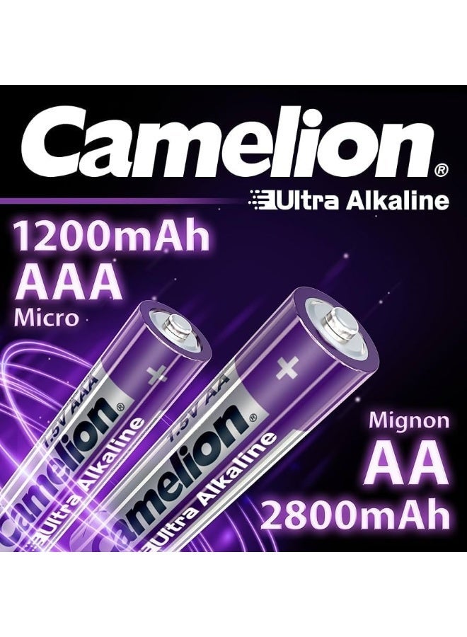 Camelion Ultra Alkaline Batteries LR6 AA Mignon – Powerful, versatile, long-lasting - 4+2 Free Pack - Image 3