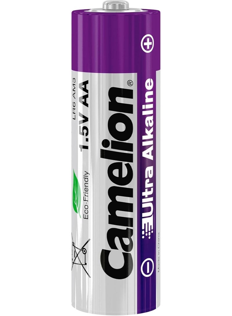 Camelion Ultra Alkaline Batteries LR6 AA Mignon – Powerful, versatile, long-lasting - 4+2 Free Pack - Image 2
