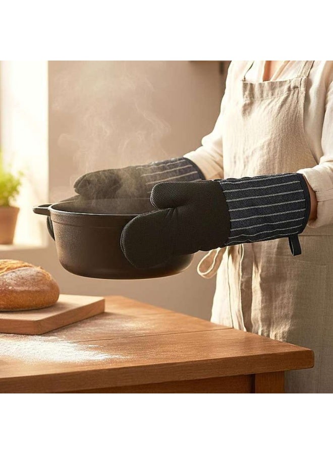 Pan Home قفازات فرن سيريت - أزرق داكن - Image 1