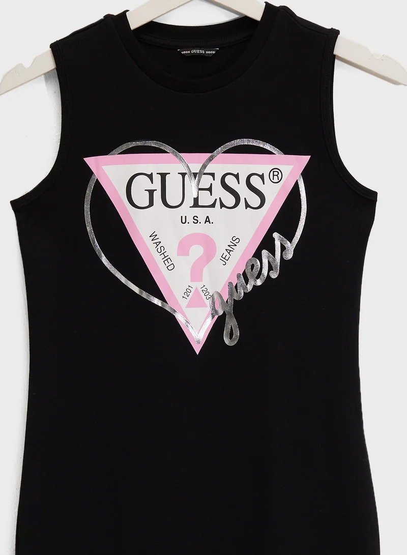 GUESS Sleeveless Bodycon Dress