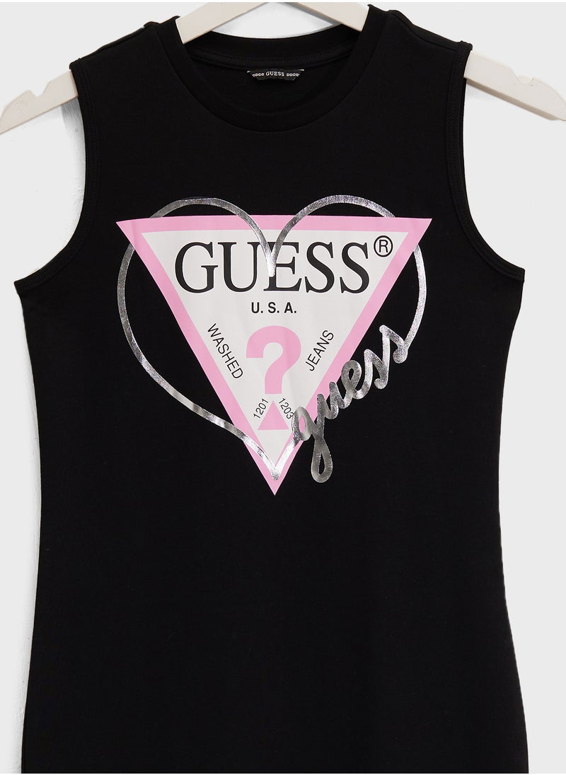 GUESS Sleeveless Bodycon Dress  - Image 3