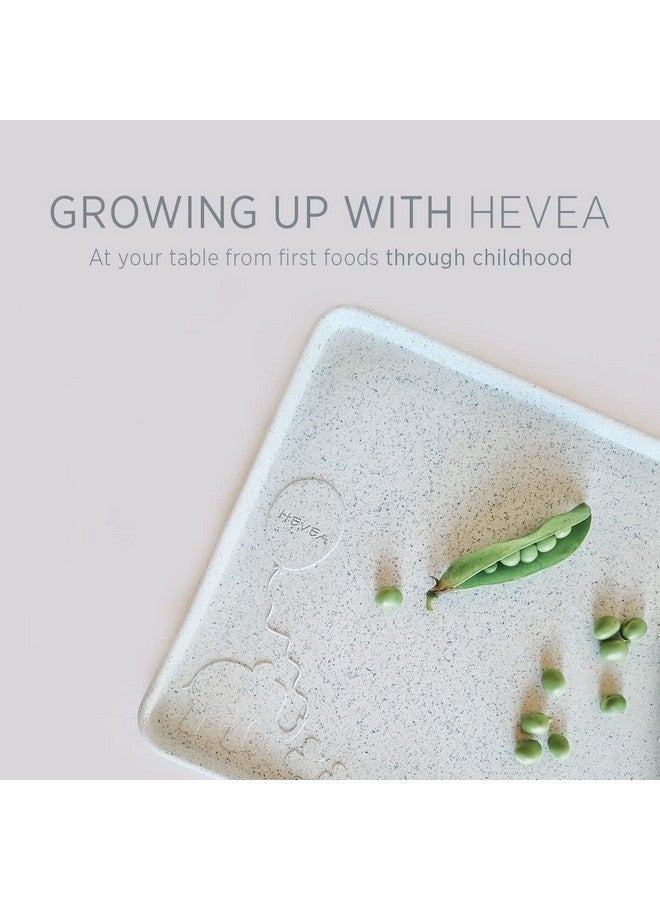 HEVEA Natural Rubber Kids Placemat - Alternative to Silicone and Plastic with Upcycled Material, Safe for Children with Fun Animal Designs and Practical Features (Blue) - Image 4