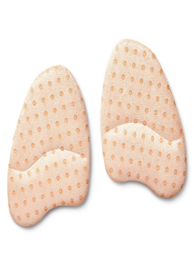 FLEXZENSE Anti-Sliding Pads Open Toe | Maximum Cushioning and Reduce Foot Slip | 1 Pair (Champagne Gold) - Image 3