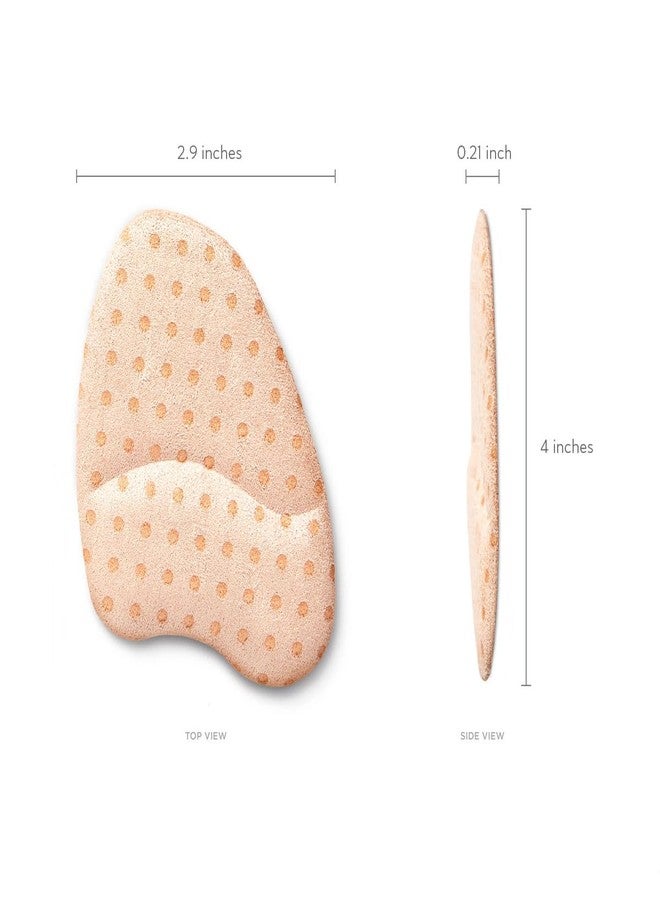 FLEXZENSE Anti-Sliding Pads Open Toe | Maximum Cushioning and Reduce Foot Slip | 1 Pair (Champagne Gold) - Image 5