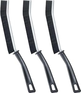 Credo Cleaning Brush (Pack of 3) Hard Bristle Gap Brush for Cleaning Multipurpose Crevice Cleaning Brush Dead Corner Cleaning Brush Used for Home Toilet Bathroom Kitchen Tiles Window Slots - Image 1