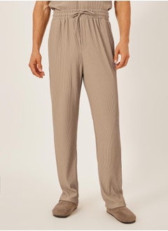 Styli Textured Ribbed Knit Relaxed Fit Shirt and Pants Co-Ords  - Image 5