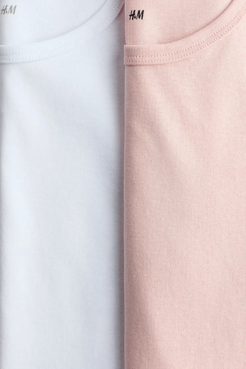 اتش اند ام بلوزات قطنية - عبوة من 2