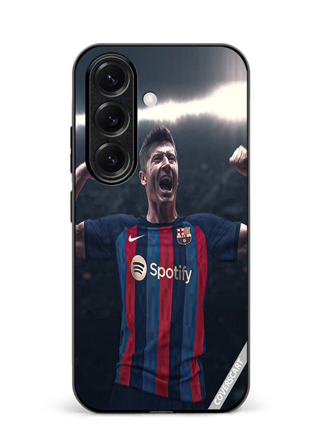 Protective Case Cover For Samsung Galaxy S25 Barcelona Design Multicolour