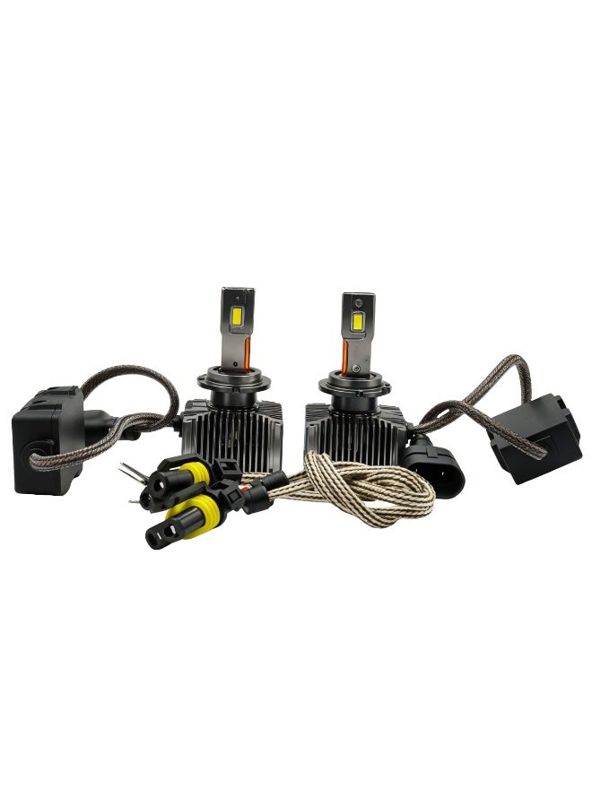 3XR D1/D3 LED Headlight Bulbs P130 3XR – 260W 30000LM Super Bright 6500K White, CANBUS Ready, IP65 Waterproof, Latest Chip Technology, Ultra-Focused Beam, Plug & Play 12V Headlights - Image 1